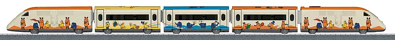 Marklin 29206"Mouse Train" Battery Operated Starter Set -"HO" SCALE