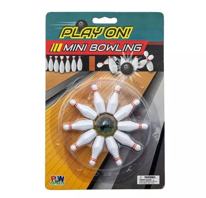 Mini Bowling Play Sets – Case of 144