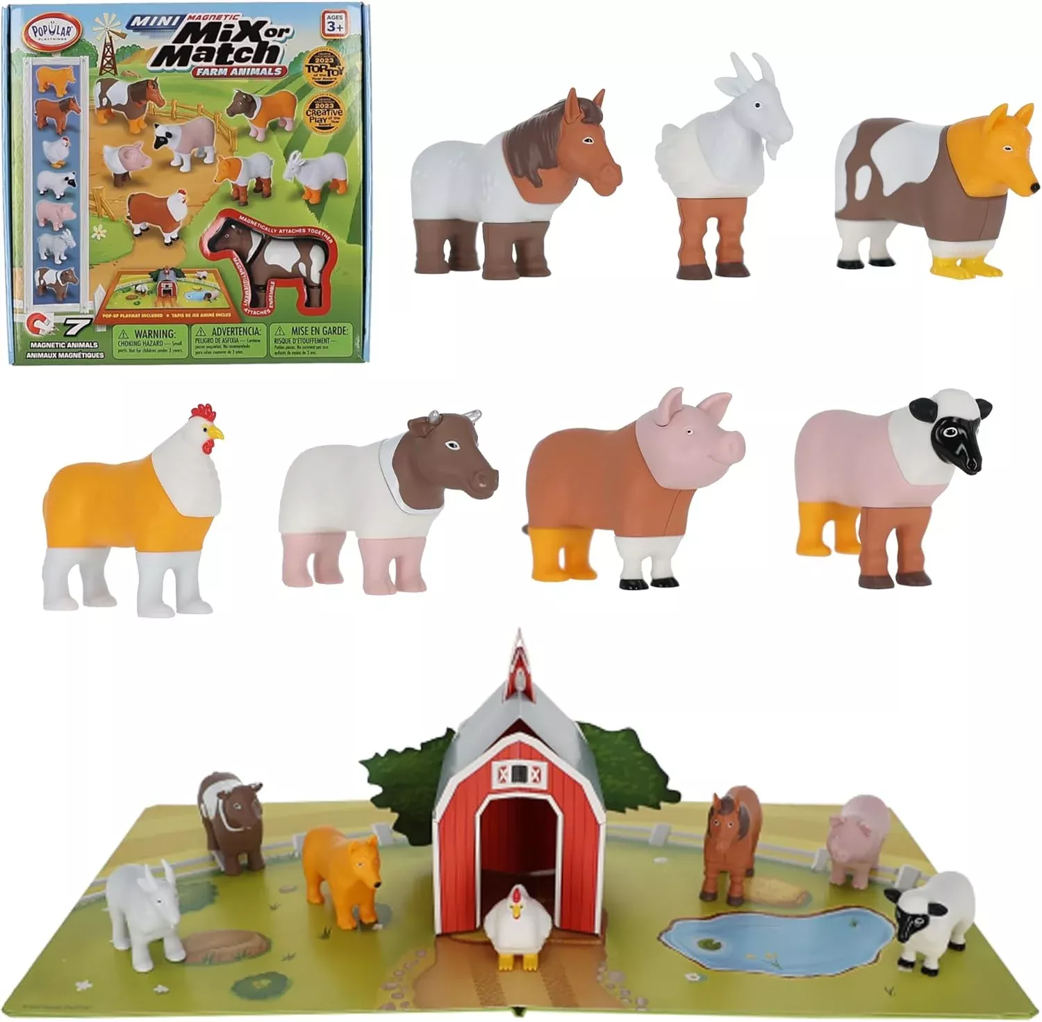 Mini Mix And Match Farm Animals