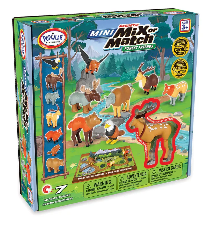 Mini Mix And Match Forest Animals