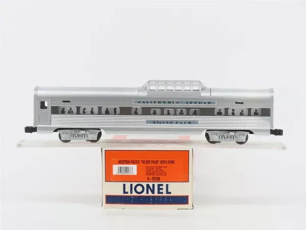 O Gauge 3-Rail Lionel 6-29136 WP California Zephyr Vista Dome Passenger