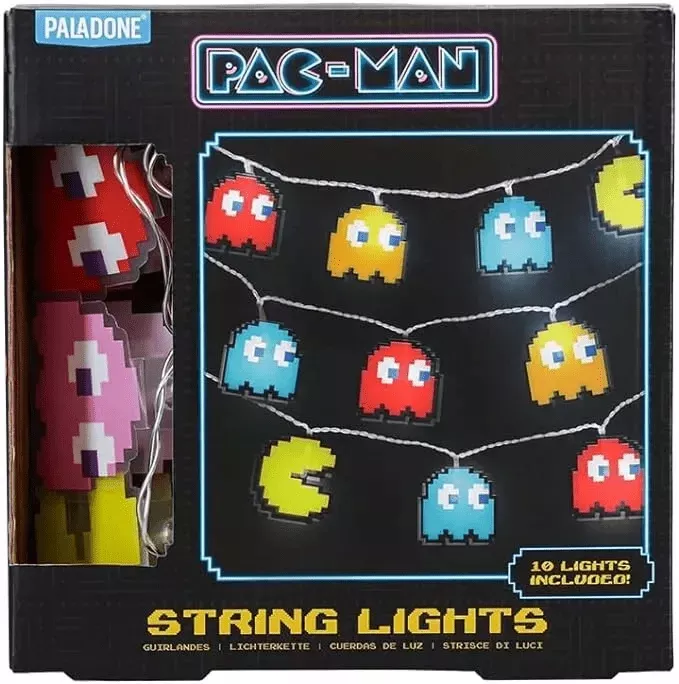 Pac-Man LED String Lights, 51″, Case of 24