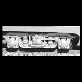 Passenger Car Trucks1 Pair -- Outside Swing Hanger Style