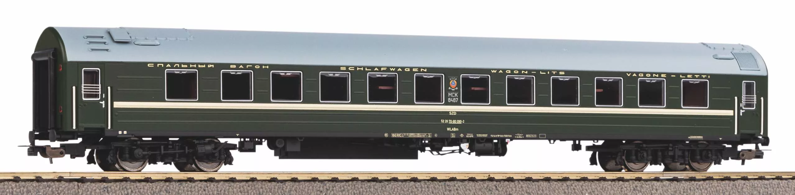 Passenger car Y-car WLABm SZD IV (Piko Expert)