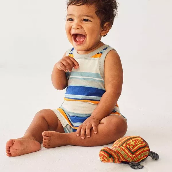 Patterned Tank Romper