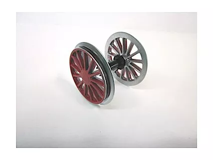 PIKO 36085 BB Plated Traction Wheelset BR194, Red