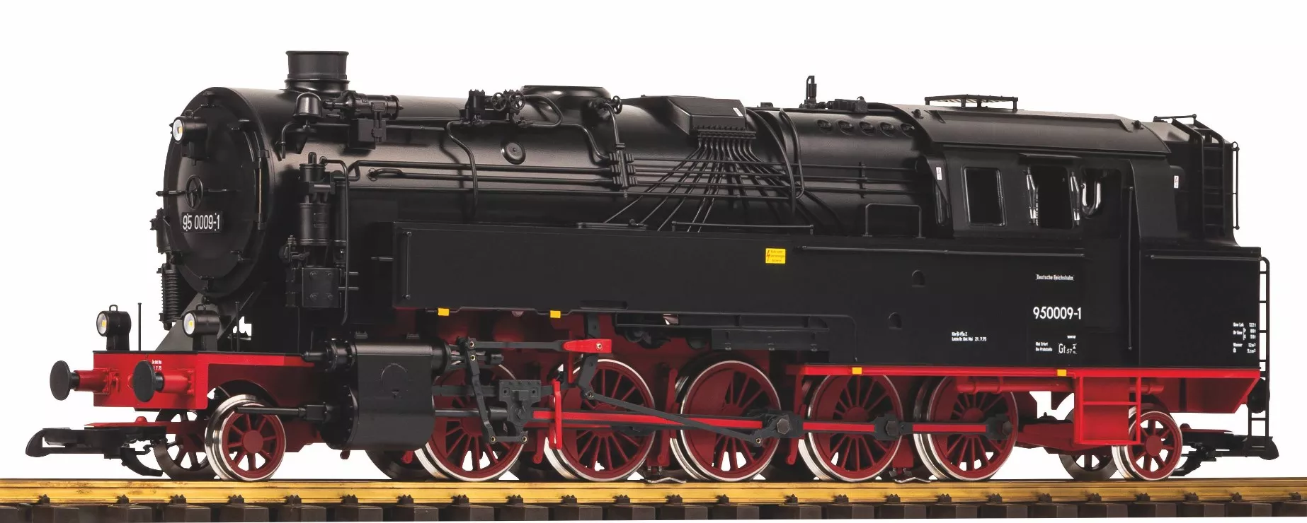 PIKO 37232 DR III BR 95 Steam Loco, Neubau. Sound