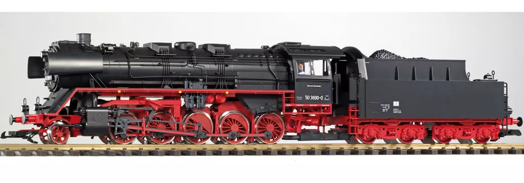 PIKO 37240 DR IV BR 50 Reko Steam Loco w/Lights and Smoke