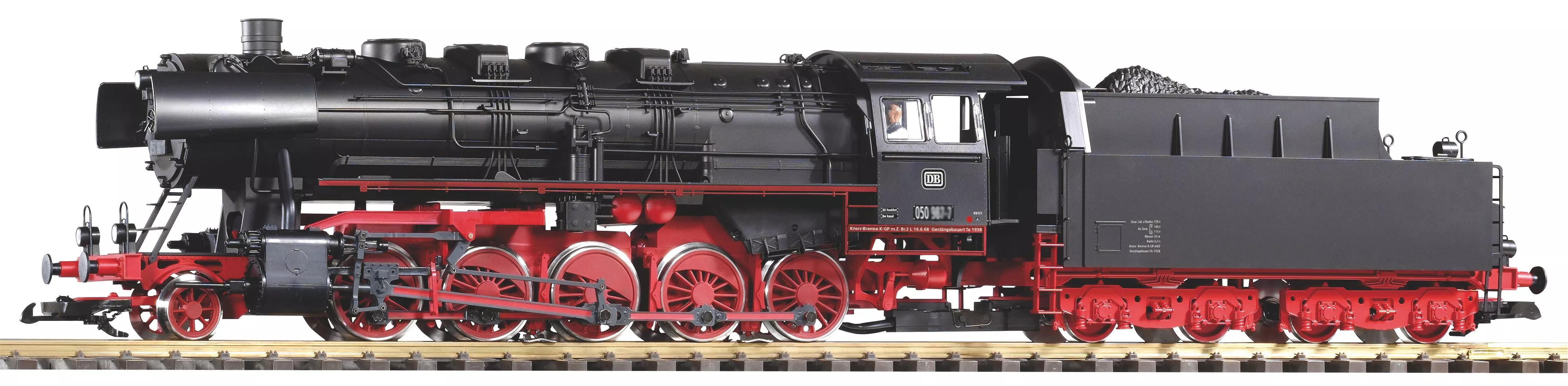 PIKO 37243 DB IV BR50 Steam Loco w/Lights, Smoke and Sound