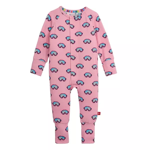Pink Powder Playtime Modal Magnetic Convertible Coverall