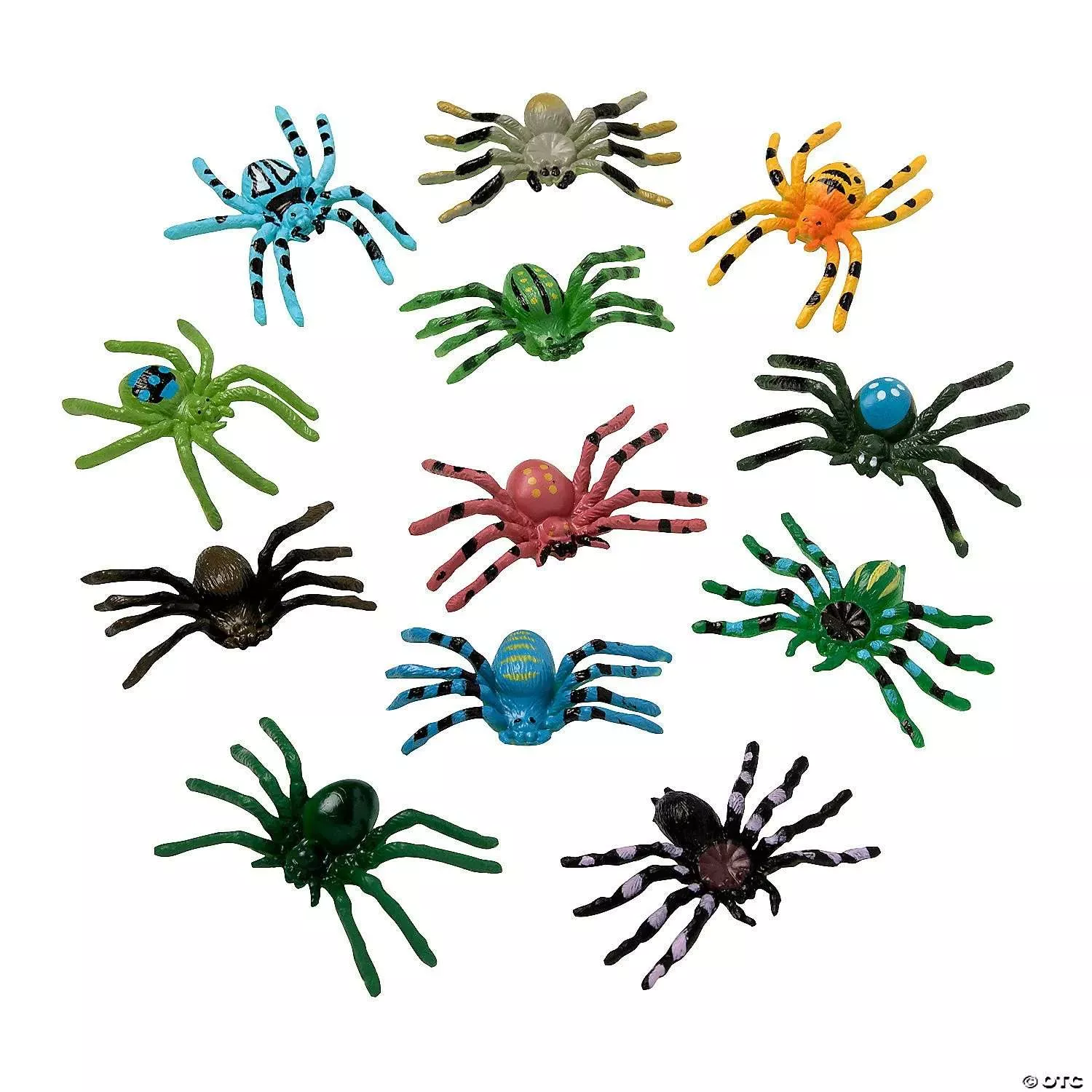 Plastic Spider Toys – 84 Pieces