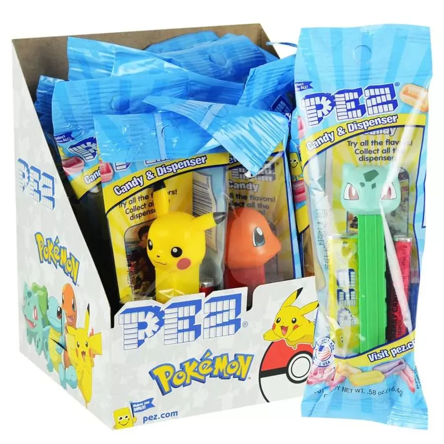 Pokémon™ PEZ Dispensers Display Box (12 pcs.)