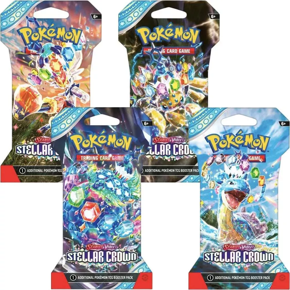 Pokémon ™ Stellar Crown Booster Box – 144 Packs