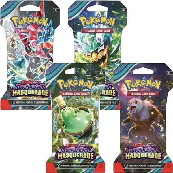 Pokémon Twilight Masquerade Sleeved Booster (144pcs)