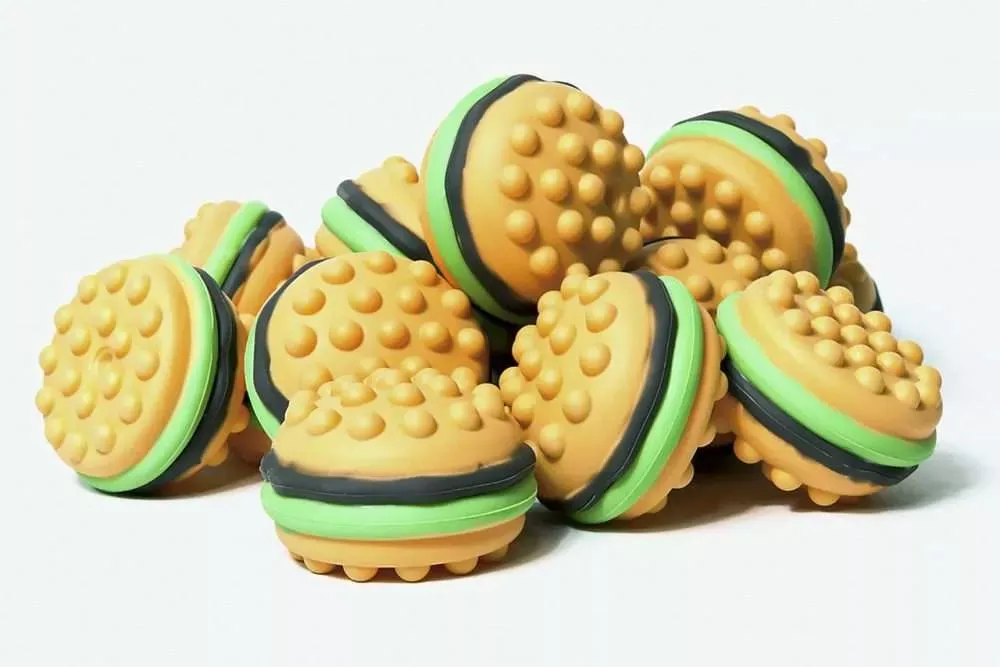 Pop-It Hamburger Fidget Toys (100 Count)