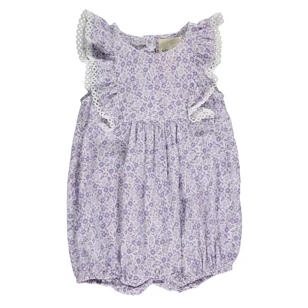 Poppy Bubble in Lavender Ditsy Floral