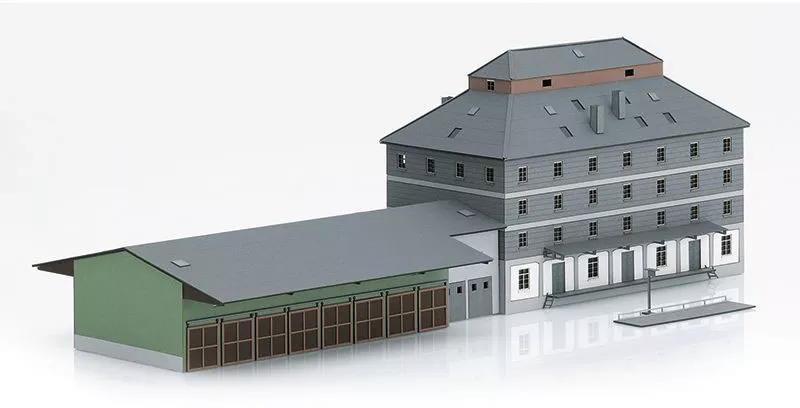 'Raiffeisen Warehouse with Market' Building Kit (Factory Sold Out)