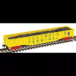 Ready-To-Roll(tm) 50' Gondola w/Load - Assembled -- Illinois Terminal