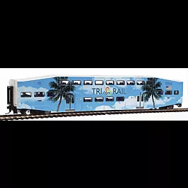 Ready-To-Roll(TM) Bombardier Bi-Level Commuter Coach -- Florida Tri-Rail