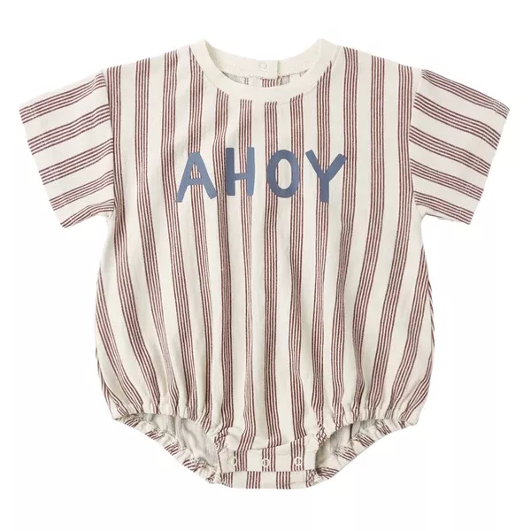 Relaxed Bubble Romper Ahoy