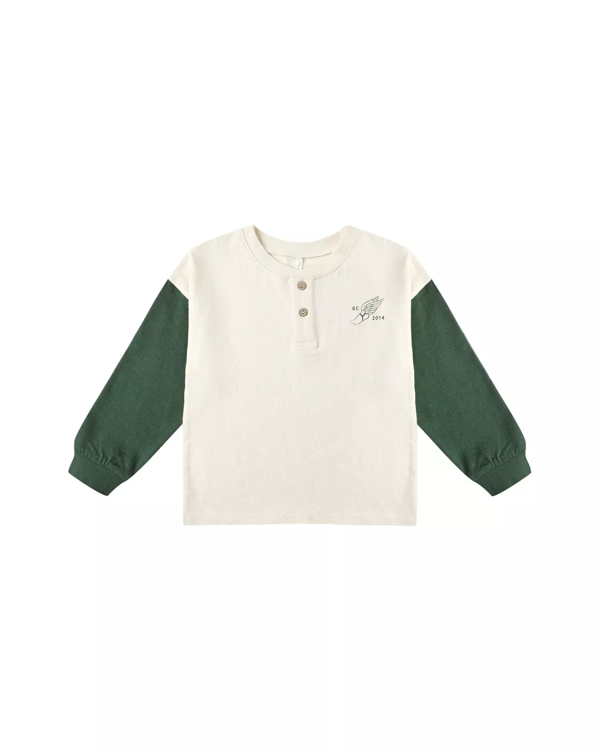 Relaxed Long Sleeve Henley | Chase Your Dreams