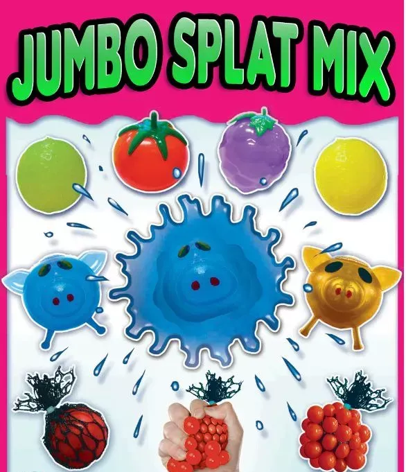 Splat Toy Mix in 2.5-Inch Capsules – 150 Pieces