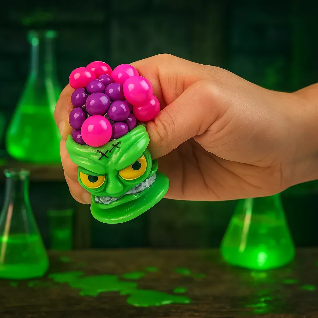 Squeezable Zombie Brain Toys – 72 Pieces