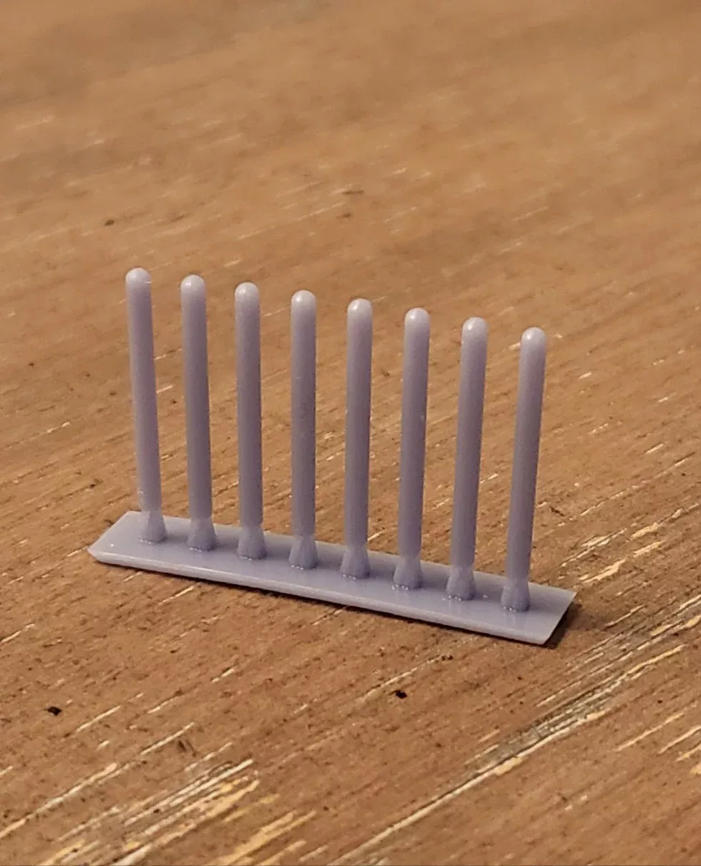 Street Bollards - HO Scale