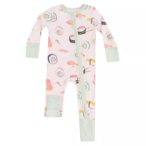 Sushi Pink 2 Way Zipper Romper