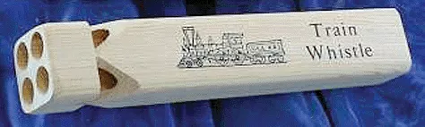 Train Whistle, Wood