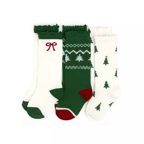 Tree Farm Knee High Socks 3-Pack