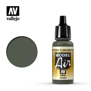 Vallejo Model Air 71-093 Field Green 17 ml Bottle