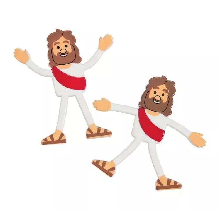 Vinyl Bendable Jesus Toys – 240 Pieces