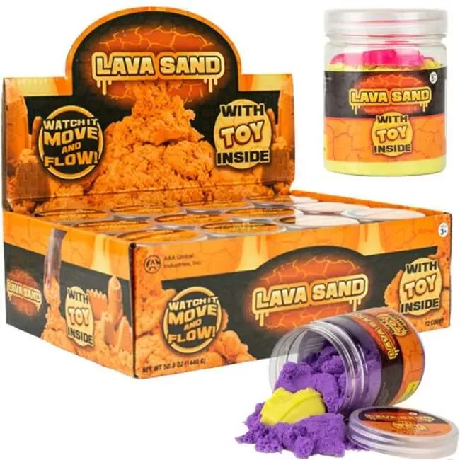 Volcano Moving Lava Sand Display Box – 12 Pcs.