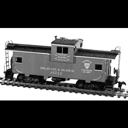 Wide Vision Caboose -- Delaware & Hudson