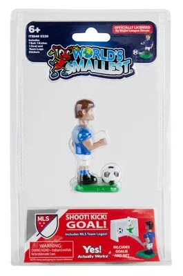 World's Smallest Major League Soccer Kicker