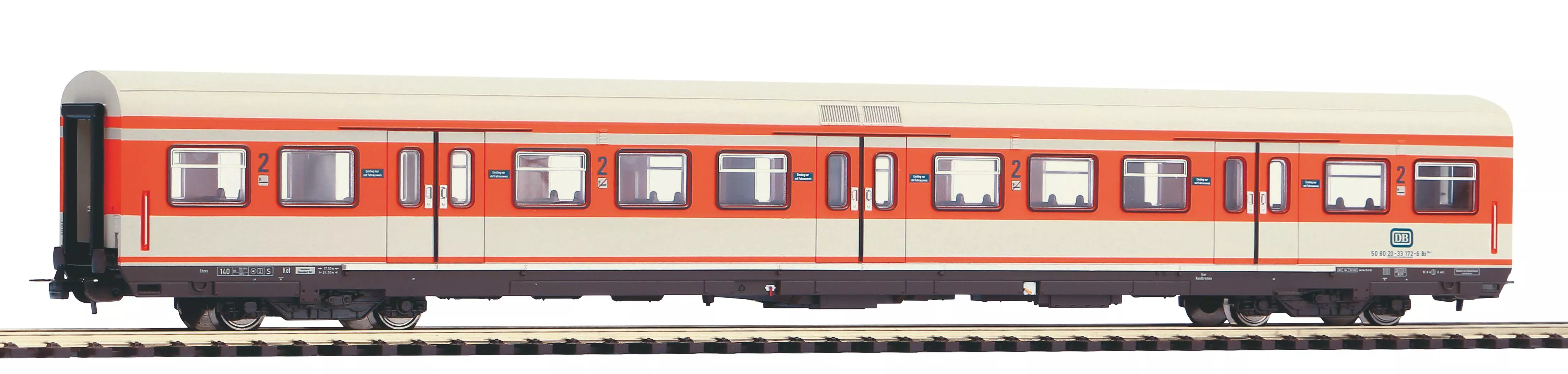 'x' Passenger car 2nd Class DB AG era IVÂ  (Piko Expert)