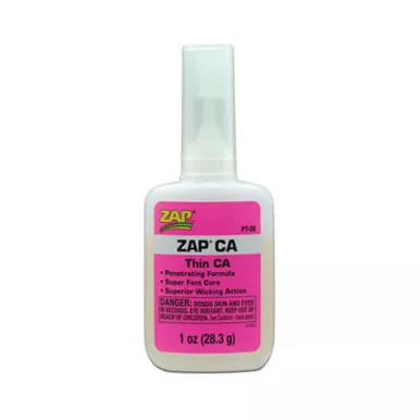 Zap 430 / PT-08 - ZAP/CA Super-Thin Instant Adhesive -- 1oz29.6mL