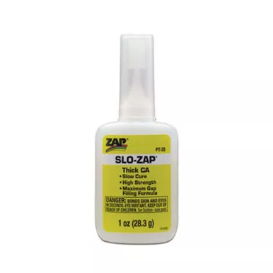 Zap 443 / PT-20 - Slo-Zap-CA Slow-Cure Adhesive -- 1oz29.6mL