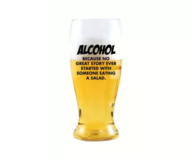 ZEE'S CREATIONS - Because No Great Story EverDrinkware Beer Tumbler (ED1003-D4)