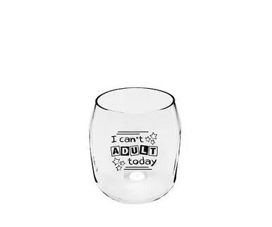 ZEE'S CREATIONS - Can't Adult EverDrinkware Wine Tumbler (ED1001-C3)