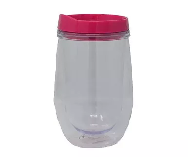 ZEE'S CREATIONS - Double Wall Tumbler - Hot Pink (EDAS1002)