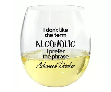 ZEE'S CREATIONS - I Don't Like the Term - EverDrinkware Wine Tumbler (ED1001-D1)