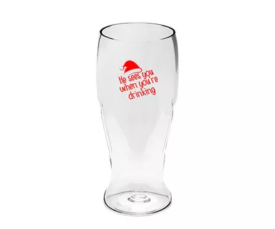 ZEE'S CREATIONS - Santa Sees EverDrinkware Beer Tumbler (ED1003-XM4)