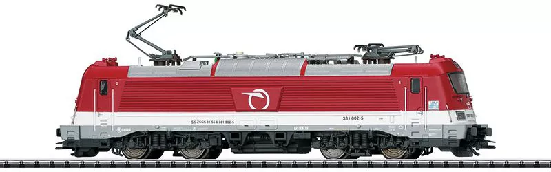 ZSSK cl 381 Electric Locomotive, 21p interface